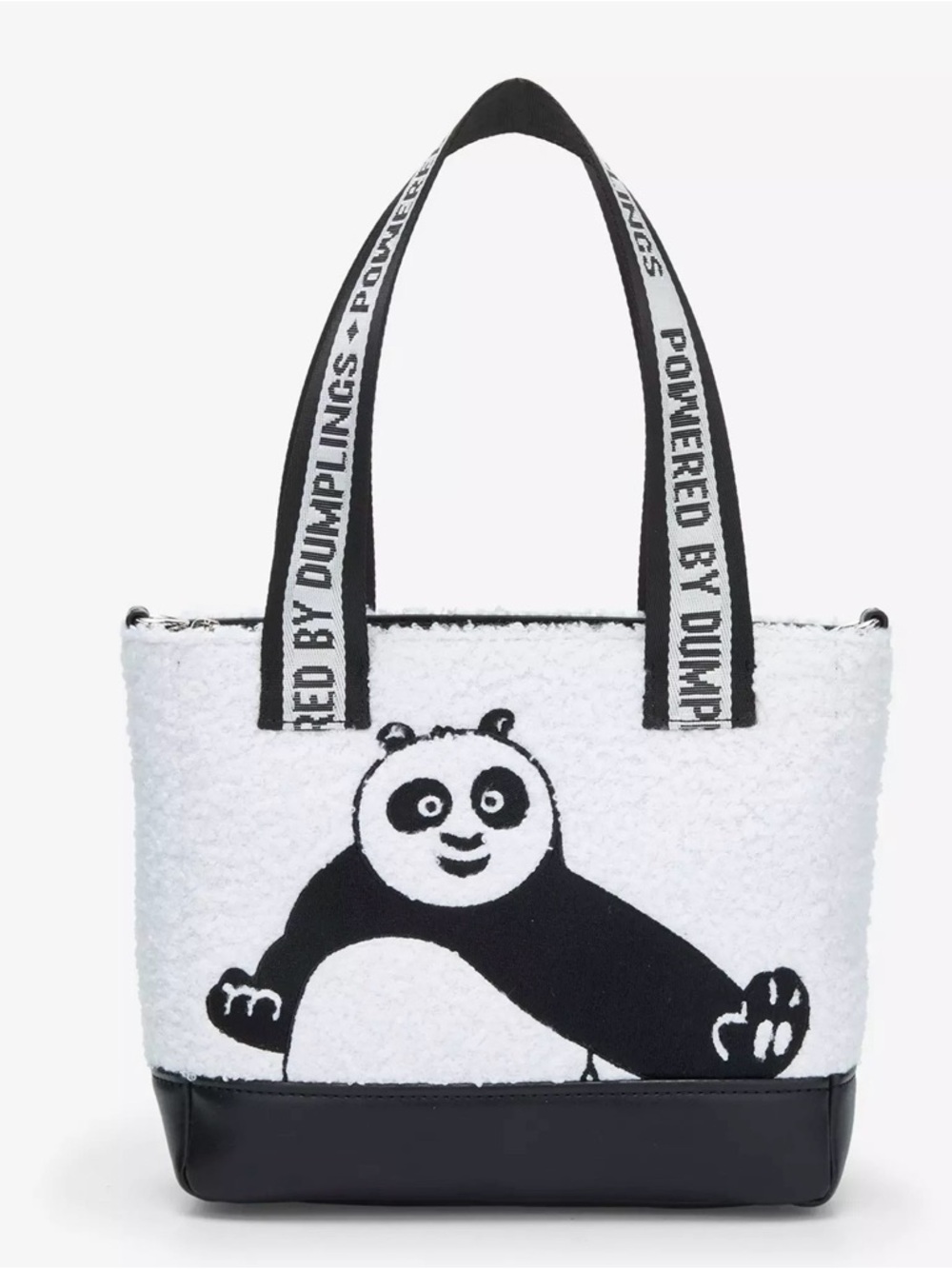 NWT Loungefly Kung Fu Panda Po Sherpa Mini Tote Bag